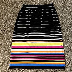Long pencil skirt